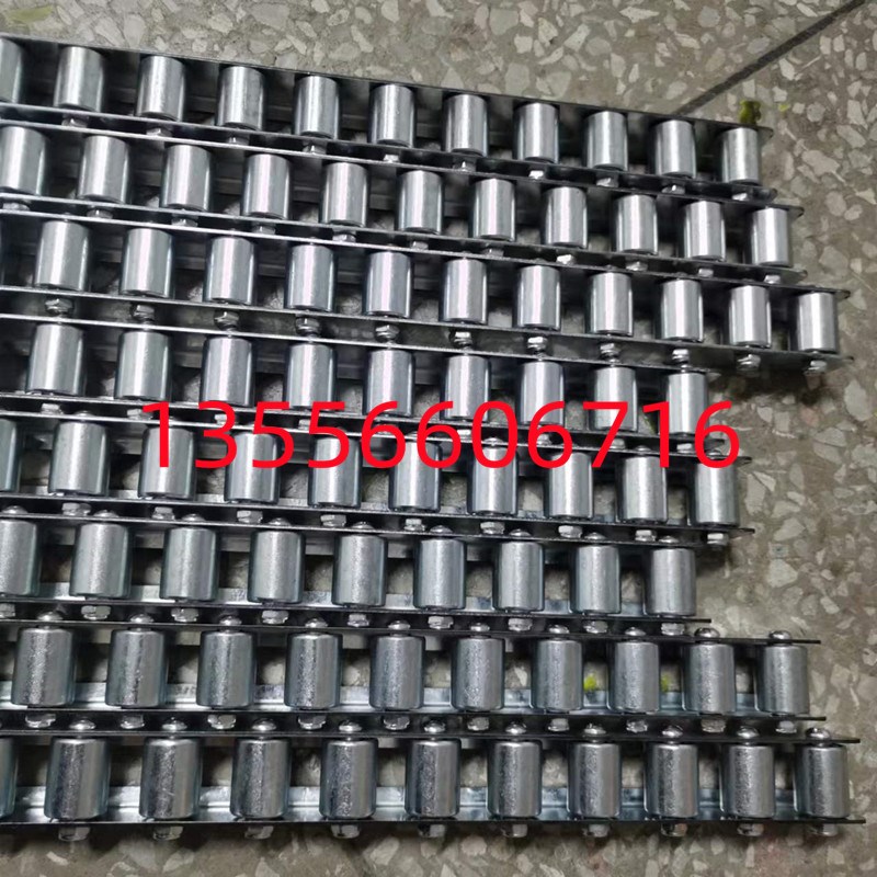 流利条镀锌金属轮不锈钢板托辊重型轴承滚轮条滑轨CRON QJA