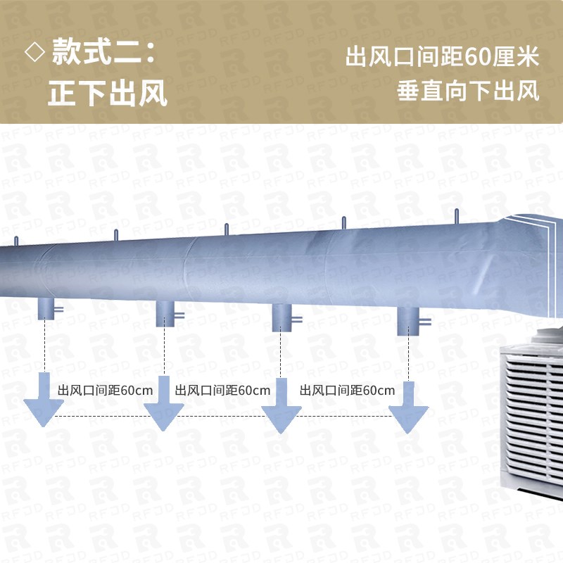 灰厚送风冷风机送风带冷风带导风筒风袋空调风机送风带养殖送风带