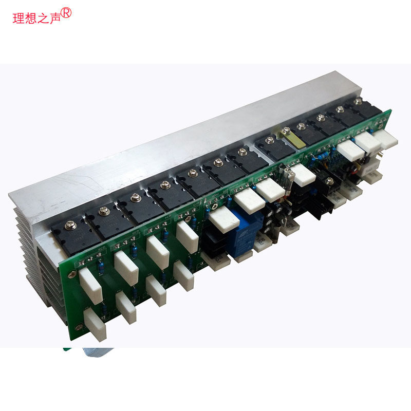 单声道hifi发烧级大功率家用户外演出舞台纯后级峰值2500W功放板