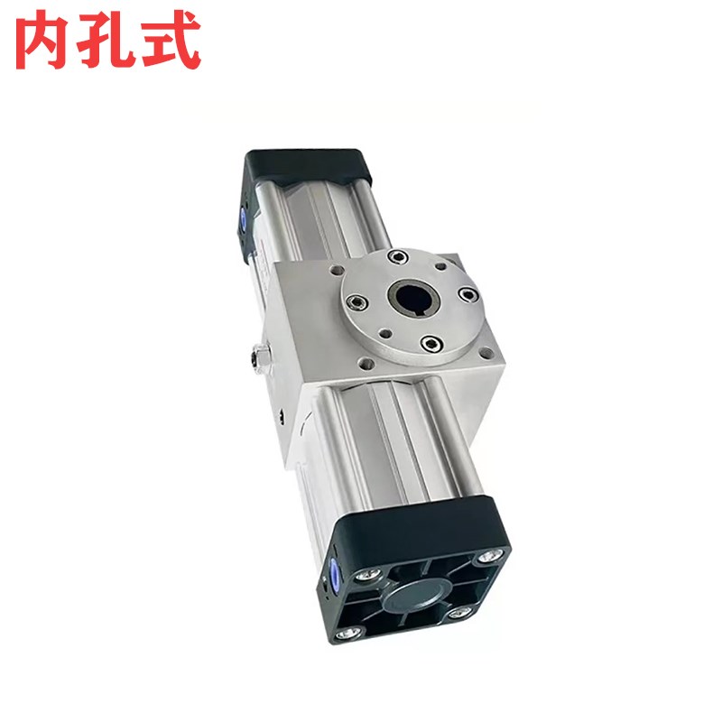 正品台湾气立可高精度大扭力旋转气缸RTH内孔/外轴式摆动90/180度