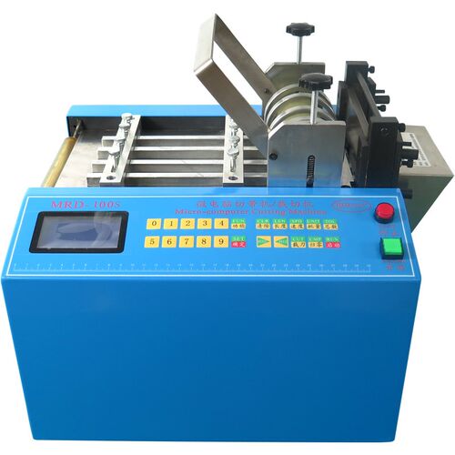 MRD-100S波纹管切管机裁橡胶条机打包带切带机切镍带机皮革裁剪机