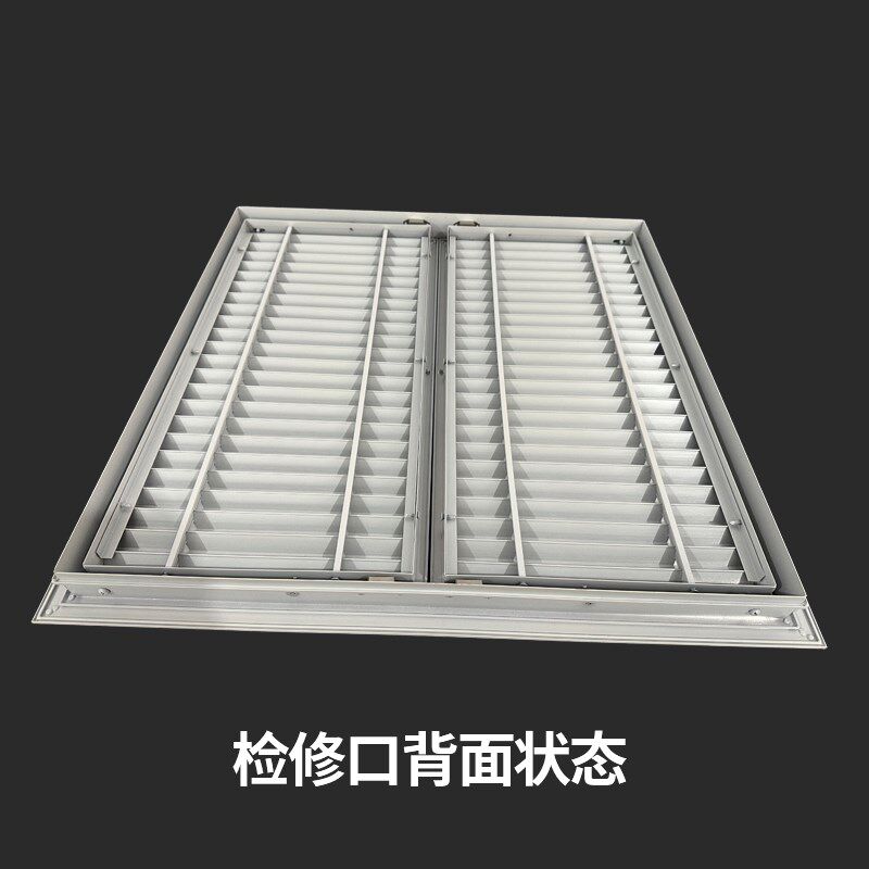 定制铝合金对开百叶门暖气罩遮挡罩通风口检修分水器橱柜门窗格栅