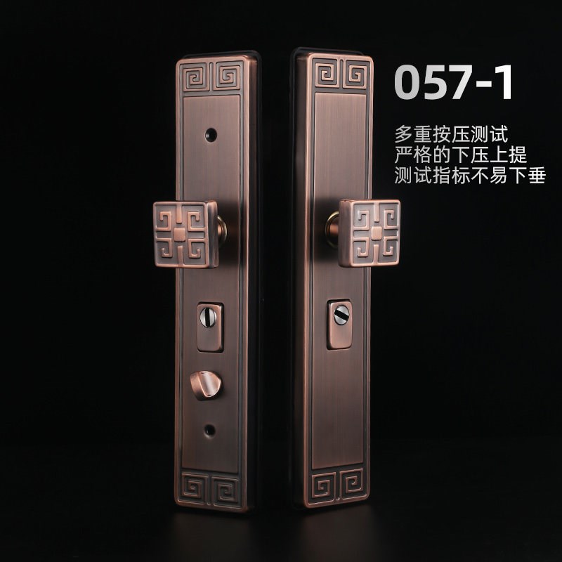 【特价优惠】防盗门别墅大门庭院门加厚不锈钢拉手中国风通用尺寸