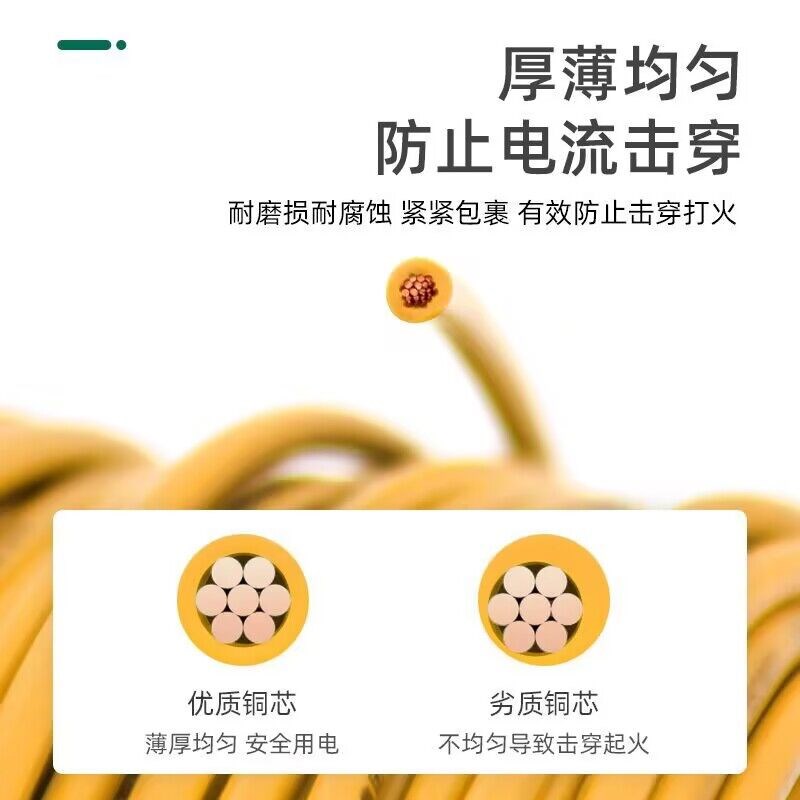 广州新兴电线家用ZC-BV2.5平方4铜芯1.5电缆6国标10单股单芯硬线