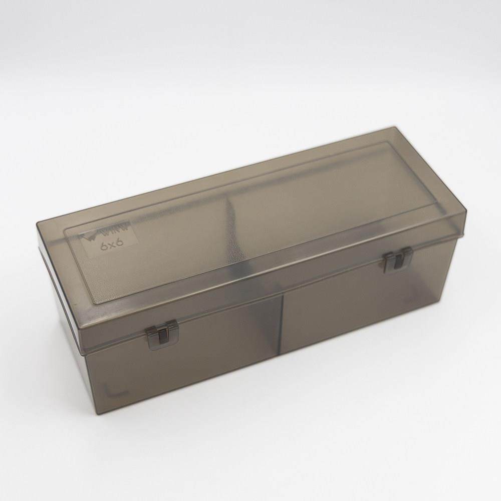 120胶卷胶片底片夹菲林片框50片装幻灯片框无酸性塑料收纳盒防灰