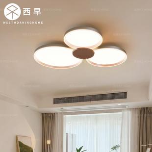 现代简约大气高端超亮灯具 西早全光谱护眼客厅吸顶灯2024新款
