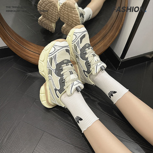 老爹鞋百搭户外运动小白鞋城市通勤男女款休闲鞋爆款上新时尚潮流