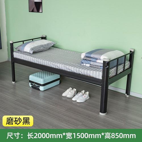型材上下床铁架床双层床员工学生宿舍公寓上下铺高低床单人床