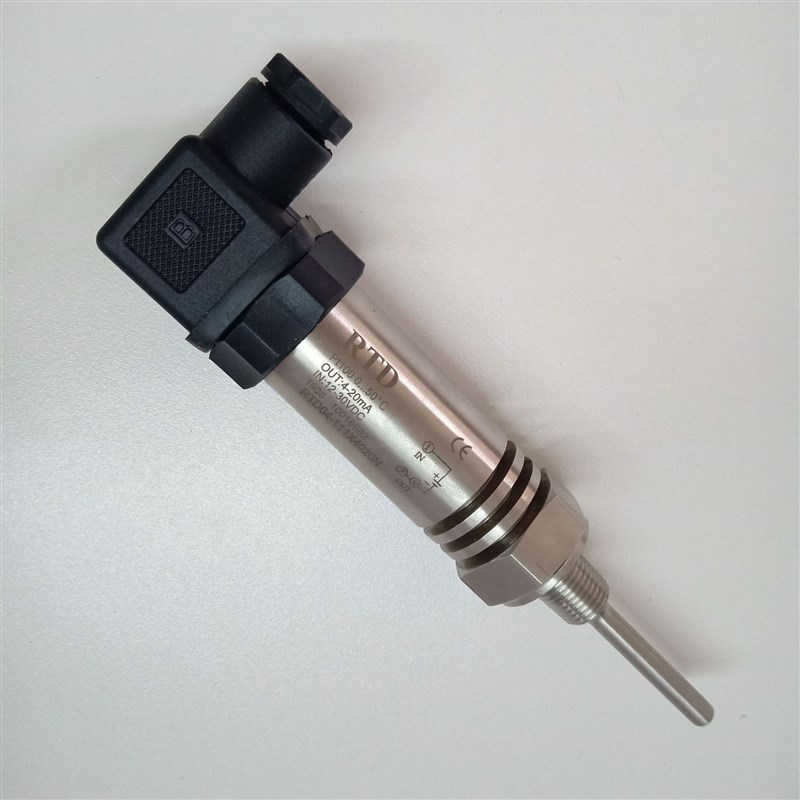 ZYSNSOR水管温度传感器RTD04-111X4020N 0-50度  输出4-20MA