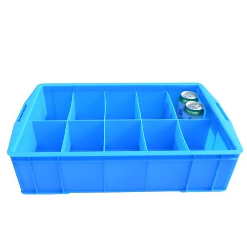 大号分格箱10格箱塑料盒零件盒加厚周转箱长方形货架收纳盒子