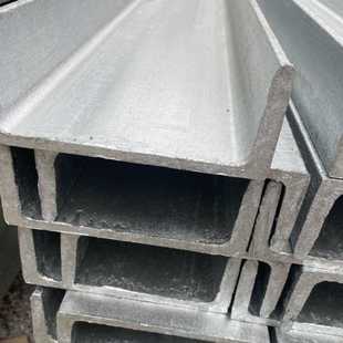 现货槽钢锌层幕墙建筑工程防腐8 热镀锌槽钢