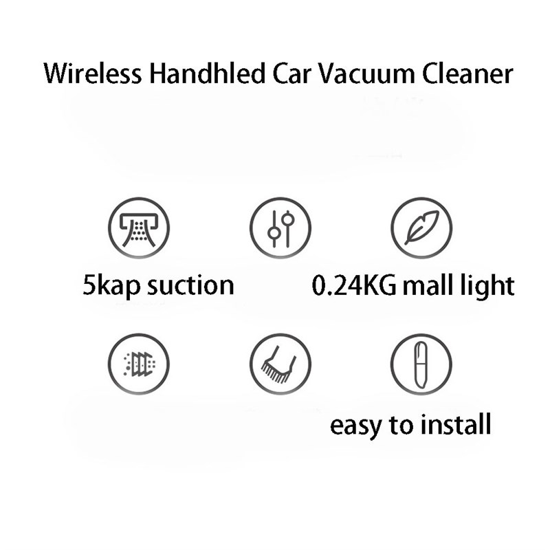 车载吸尘器充电无线小型大吸力宠物手持车家两用便携式吸除尘器