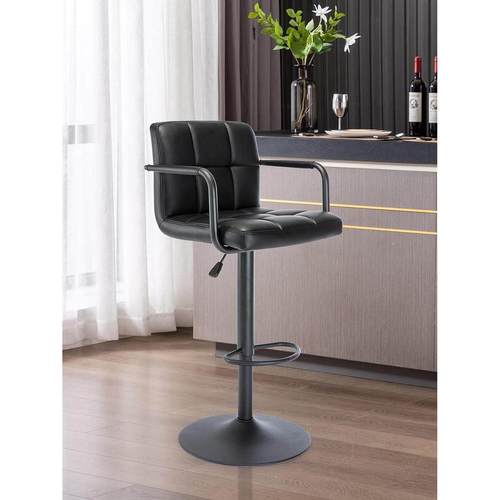 吧台椅升降家用椅子轻奢高级感吧椅收银台凳子岛台吧凳酒吧高脚凳