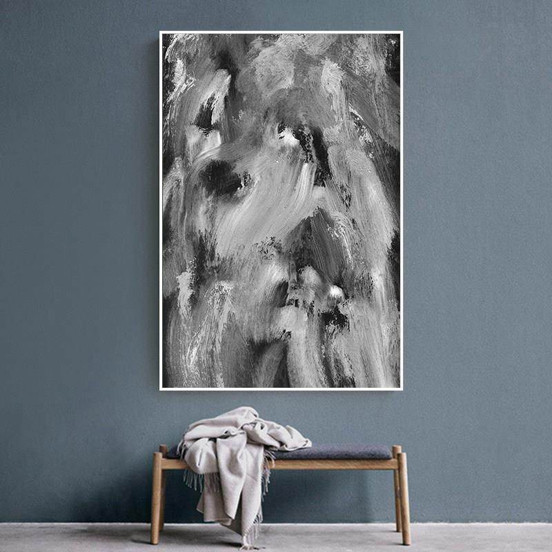 抽象简约客厅装饰画黑白沙发背景墙挂画高级肌理感玄关壁画落地画,家居饰品,现代装饰画,淘宝优惠券,粉丝福利购,淘宝优惠卷