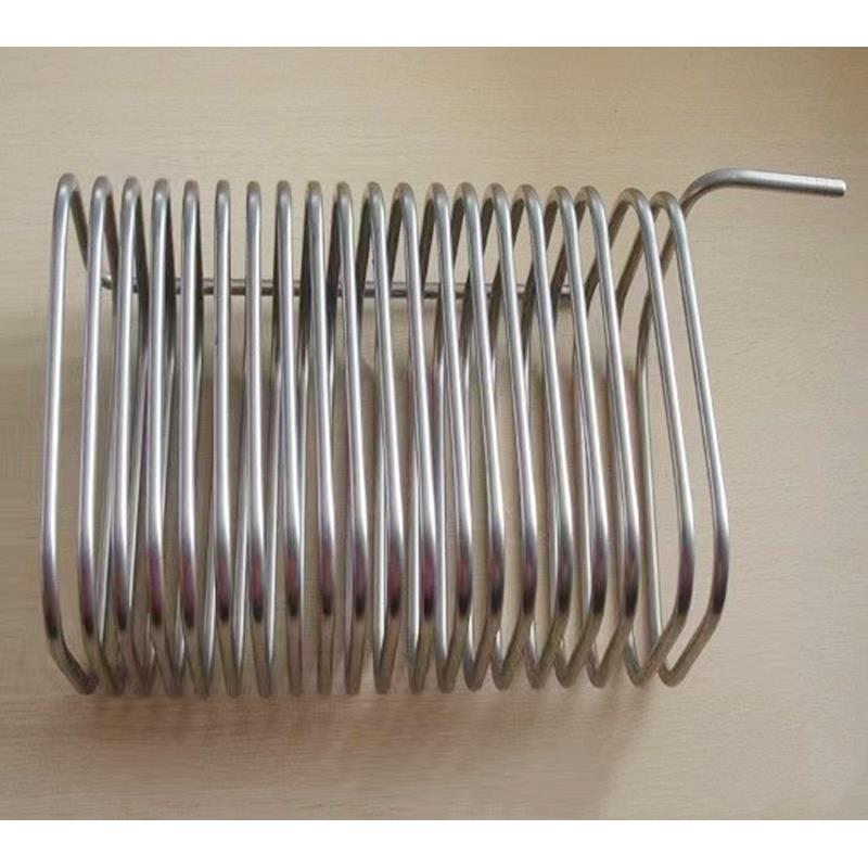 不锈钢316冷却循环管冷凝管弯管U型定制水箱降温管盘管方管蛇形管