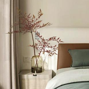 假花南天竹仿真室内客厅桌面摆件装饰仿生植物北欧侘寂风仿真绿植