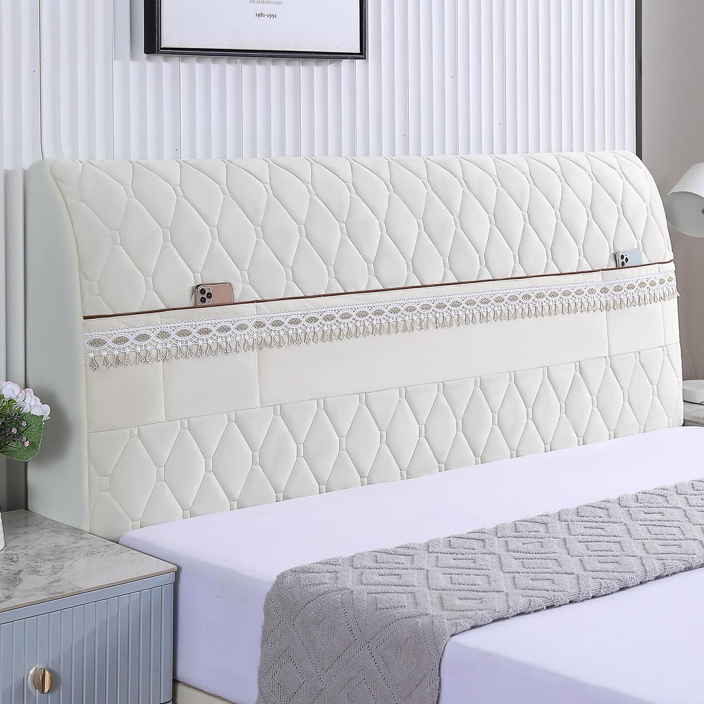 床头套罩床头软包靠背全包现代简约防尘时尚弹力保护