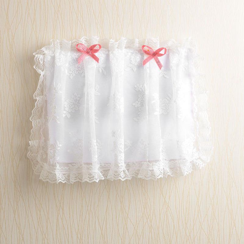 白色电表箱装饰创意遮挡门口可视门铃电话套布艺花蕾丝变电集线箱