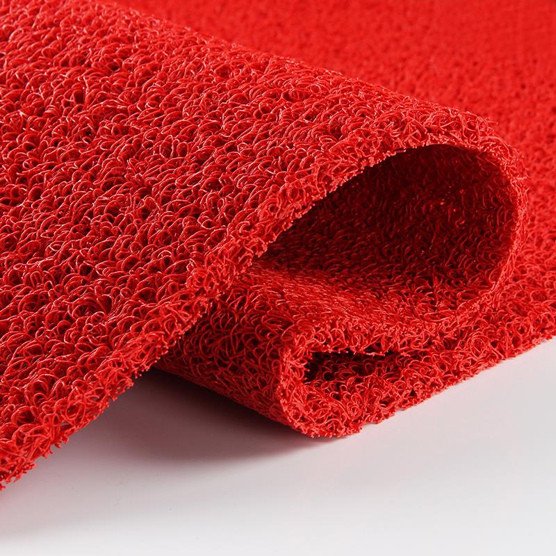 无底镂空丝圈塑料地垫防溅雨水加厚入户门外防水防滑垫减振吸音垫