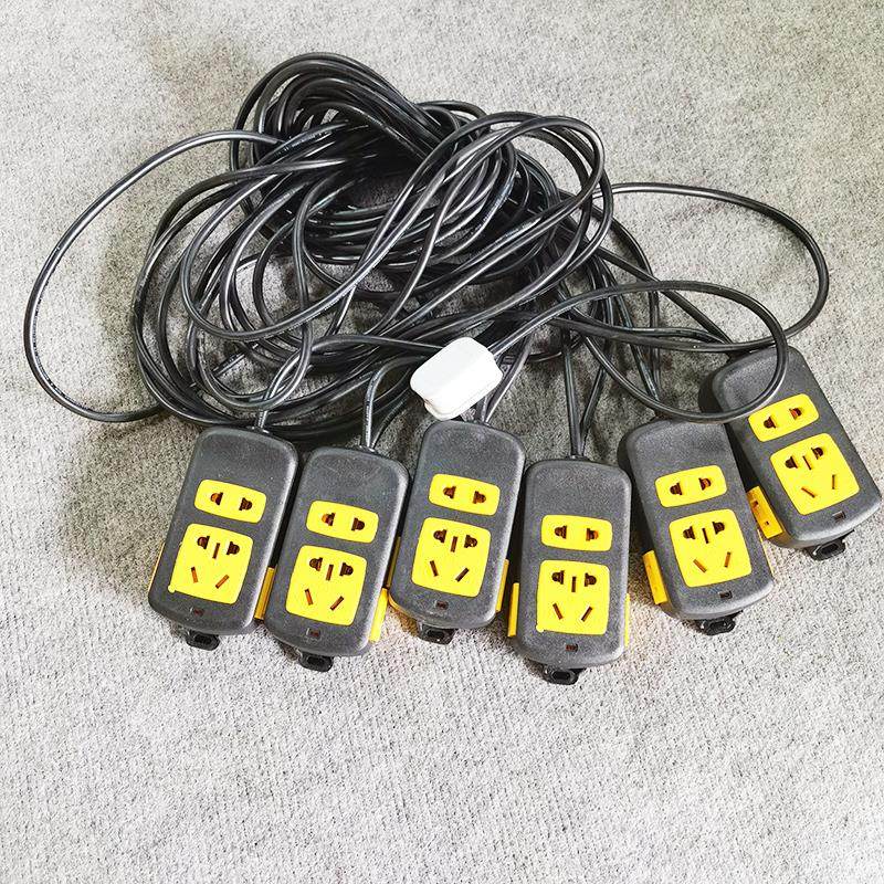 婚庆婚礼道具路引灯电线个头串联排插插排插板插座插线配件布置用