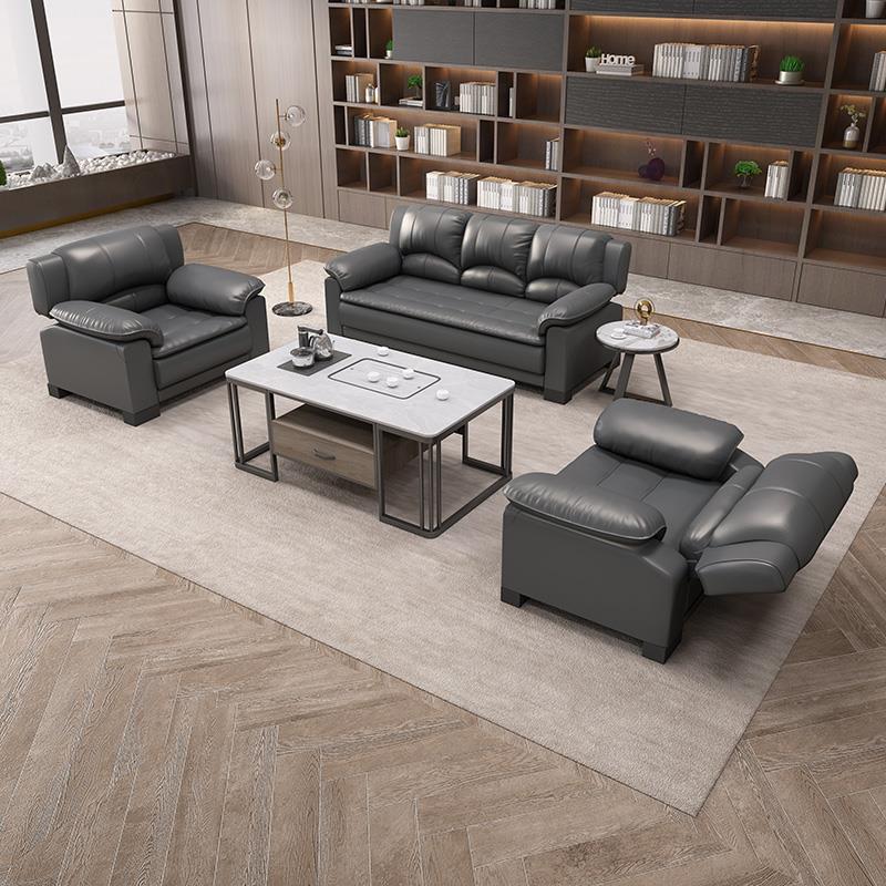 躺卧沙发简约休息区商务会客贵宾沙发床可可办公室接待室现代调节