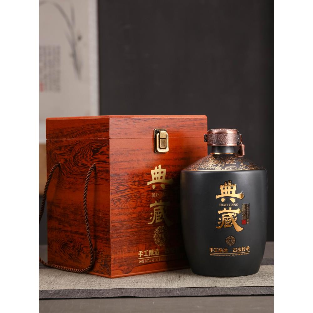 景德镇陶瓷空酒瓶1斤3斤5斤装密封白酒坛子三斤家用泡酒酒壶定制