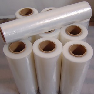 PE缠绕膜宽度50cm净重2.5KG塑料包装 薄膜生产厂家打包拉伸膜
