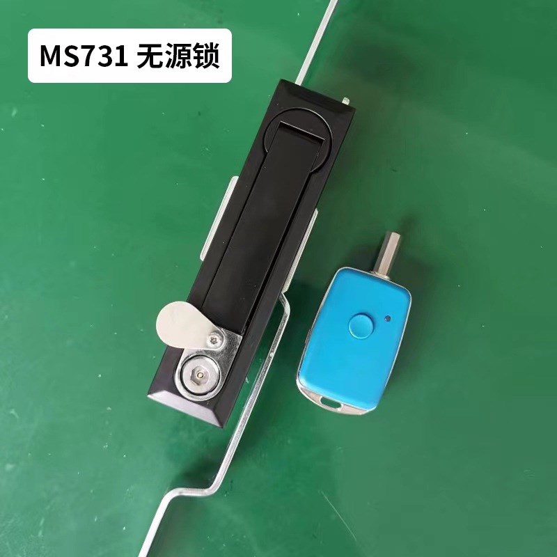 MS828连杆锁机柜无源电子锁MS713锁电子钥匙开锁机械锁MS818
