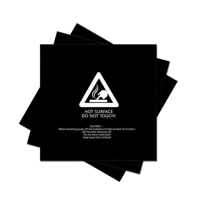 3D打印机配件 热床铝基板平台打印贴纸300x300mm 美纹磨砂热床垫