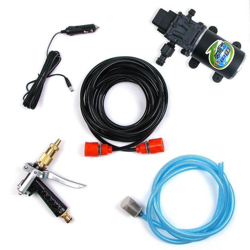 W24V96W洗车器高压家用电动便携车载洗车泵清洗机刷车水枪洗车机