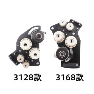 缝纫机双针夹线器 3168夹线器组件 双针车夹线器过线器 机3128 装