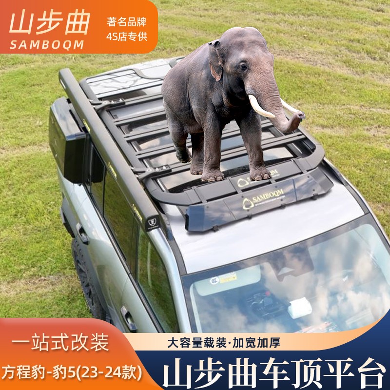 山步曲方程豹5豹8专用汽车车顶行李架框拓展平台改装车载旅行架