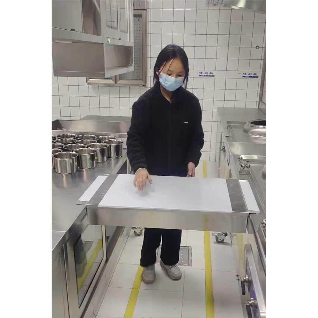 不锈钢天梯料盒大容量易清洁商用厨房厨师的