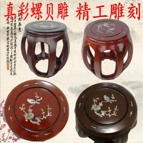 实木古筝凳子 敦煌古筝琴凳 大厂直销质量保证红木色紫檀色真贝雕