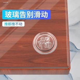 餐桌钢化玻璃垫透明防滑垫茶几实木桌钢化玻璃桌台面家具玻璃垫片