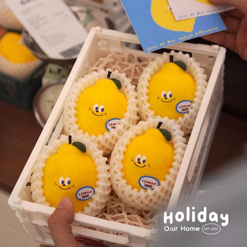O:urHome假日便利店/柠檬水果香薰蜡烛礼盒可爱卧室闺蜜生日礼物