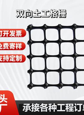 gsgs80-80双向土工格栅厂家聚乙烯tgsg拉伸塑料高强度