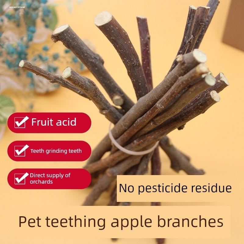 兔子磨牙棒神器专用苹果树枝龙猫