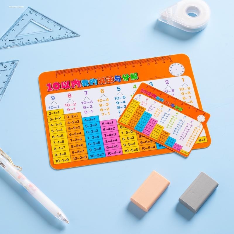 儿童九九乘法口诀表卡片全套小学