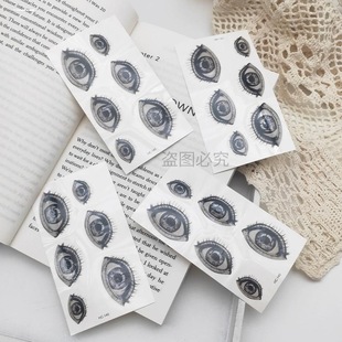 纹身贴防水女持久性感锁骨脚踝遮疤半永久图案文身贴纸