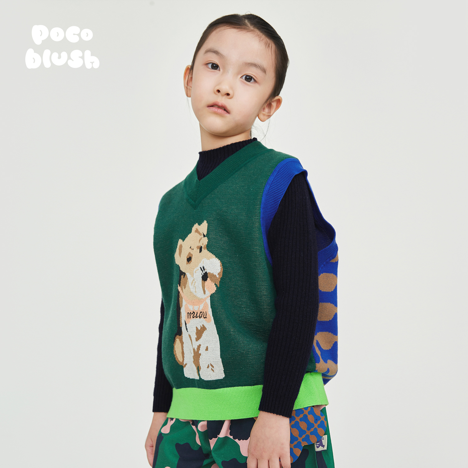 pocoblush小狗米卢影像背心马甲