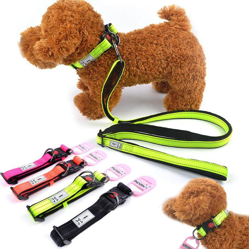 优莱仕 狗狗项圈脖圈牵引可调节小型犬大中型犬夜光颈圈宠物用品