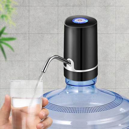 桶装水抽水器电动饮水机家用充电式双泵纯净水桶压水器自动上水器
