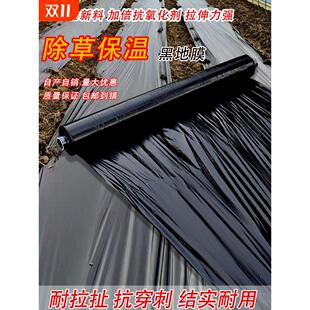 农用种植加厚抗老化黑地膜塑料薄膜防草保温保湿防草大棚果树种地