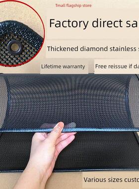 适用现代菲斯塔IX35胜达途胜领动名图IX25水箱防护网防虫网防尘罩