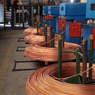 8000T 上引法无氧铜材连铸机组