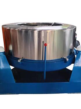 食品级工业脱水机大型不锈钢甩油机四足平板吊袋离心机商用甩干机