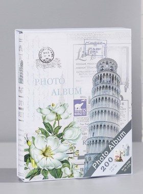 相册本大容量插页式6寸8寸混装家庭影集photo album影楼照片相册