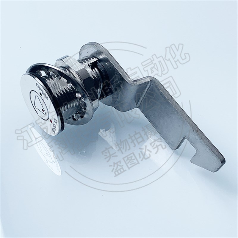 304不锈钢自动回弹型转舌锁 轨道勾型圆柱锁 机箱按压锁MS705S-32