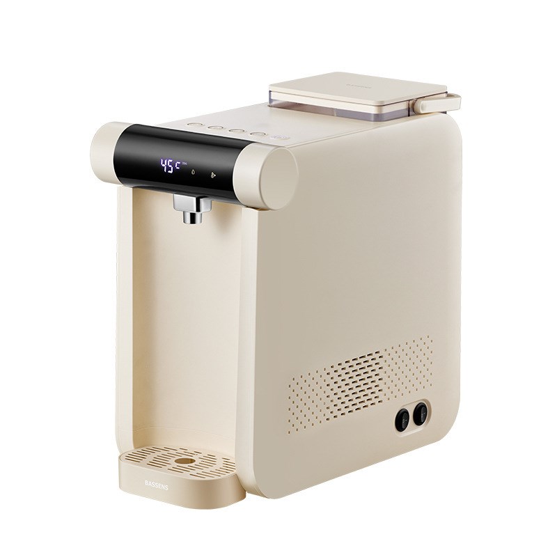 bassens巴森即热式茶吧机家用立式智能下置桶装多功能制冷饮水机